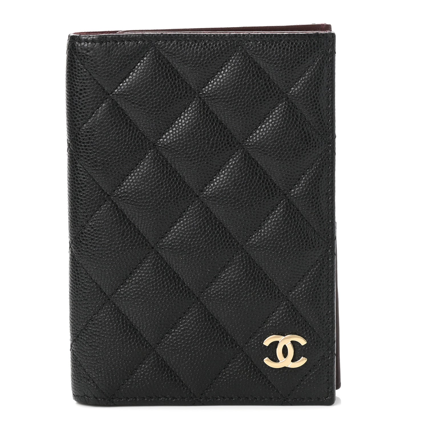 Chanel Caviar Quilted Passport Holder Black 1 of 8