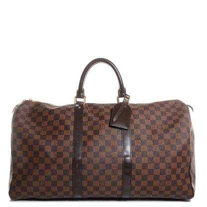 Louis Vuitton Damier Ebene Keepall 50 1 of 8