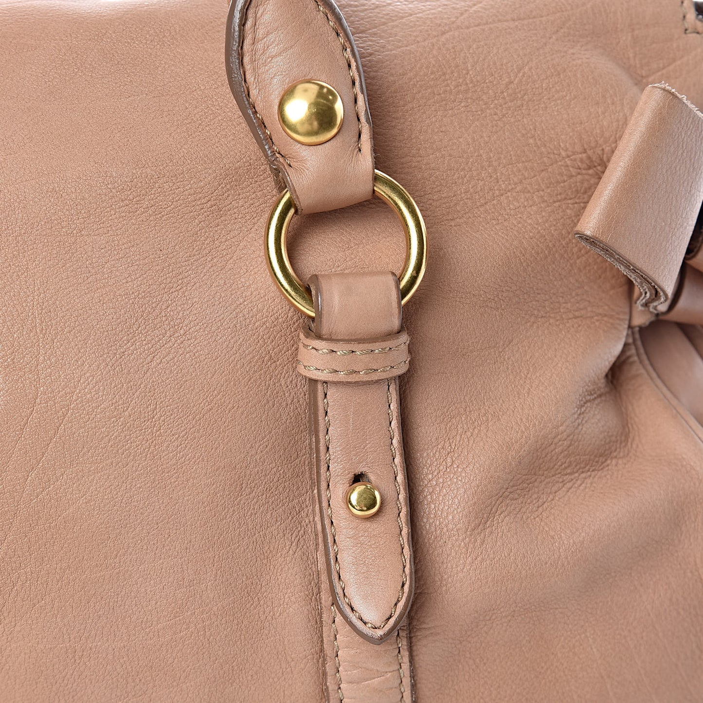 Vitello Medium Bow Bag Mughetto
