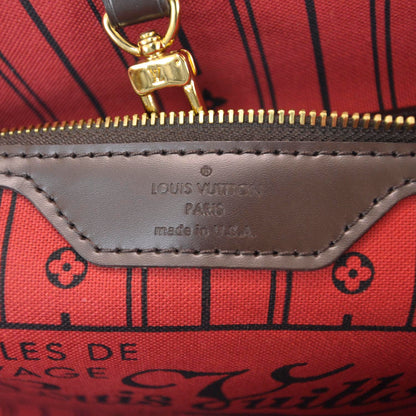 Louis Vuitton Damier Ebene Neverfull MM 8 of 10