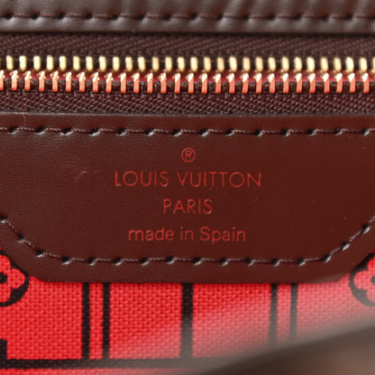 Louis Vuitton Damier Ebene Neverfull MM 6 of 9