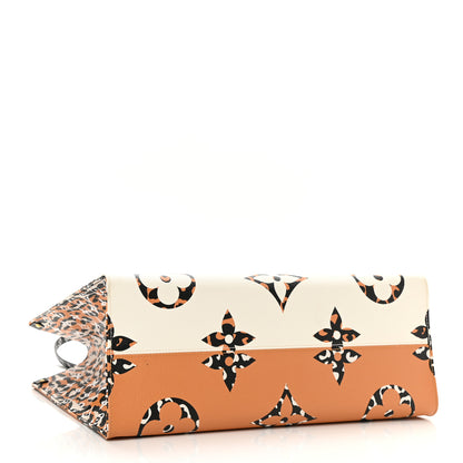 Louis Vuitton Monogram Giant Jungle Onthego GM Ivory 4 of 12