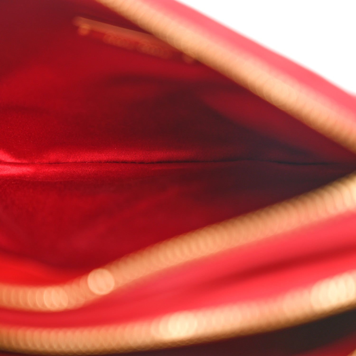 Miu Miu Nappa Matelasse Double Zip Crossbody Red 5 of 9