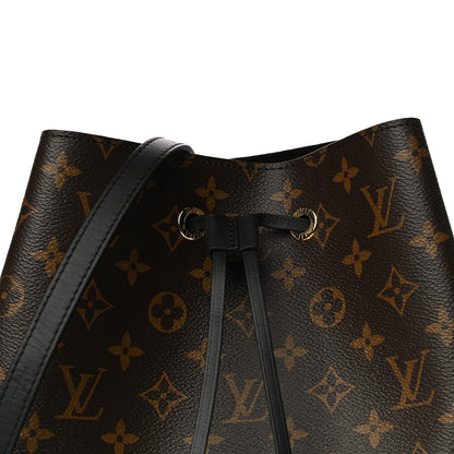 Louis Vuitton Monogram Neonoe MM Black 8 of 10