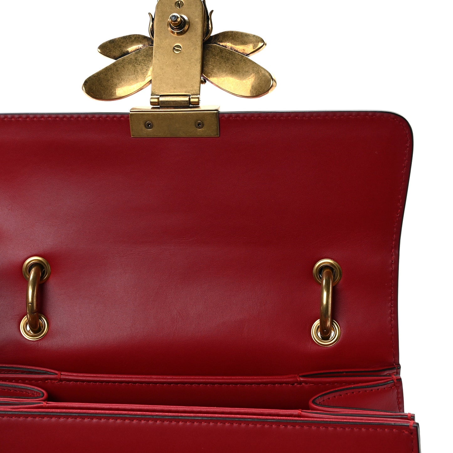 Calfskin Sylvie Web Small Queen Margaret Top Handle Bag Blue Agata Hibiscus Red Mystic White Sugar Pink