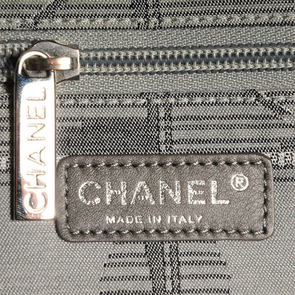 Chanel Nylon Travel Shopping Tote Pink Grey 6 of 7
