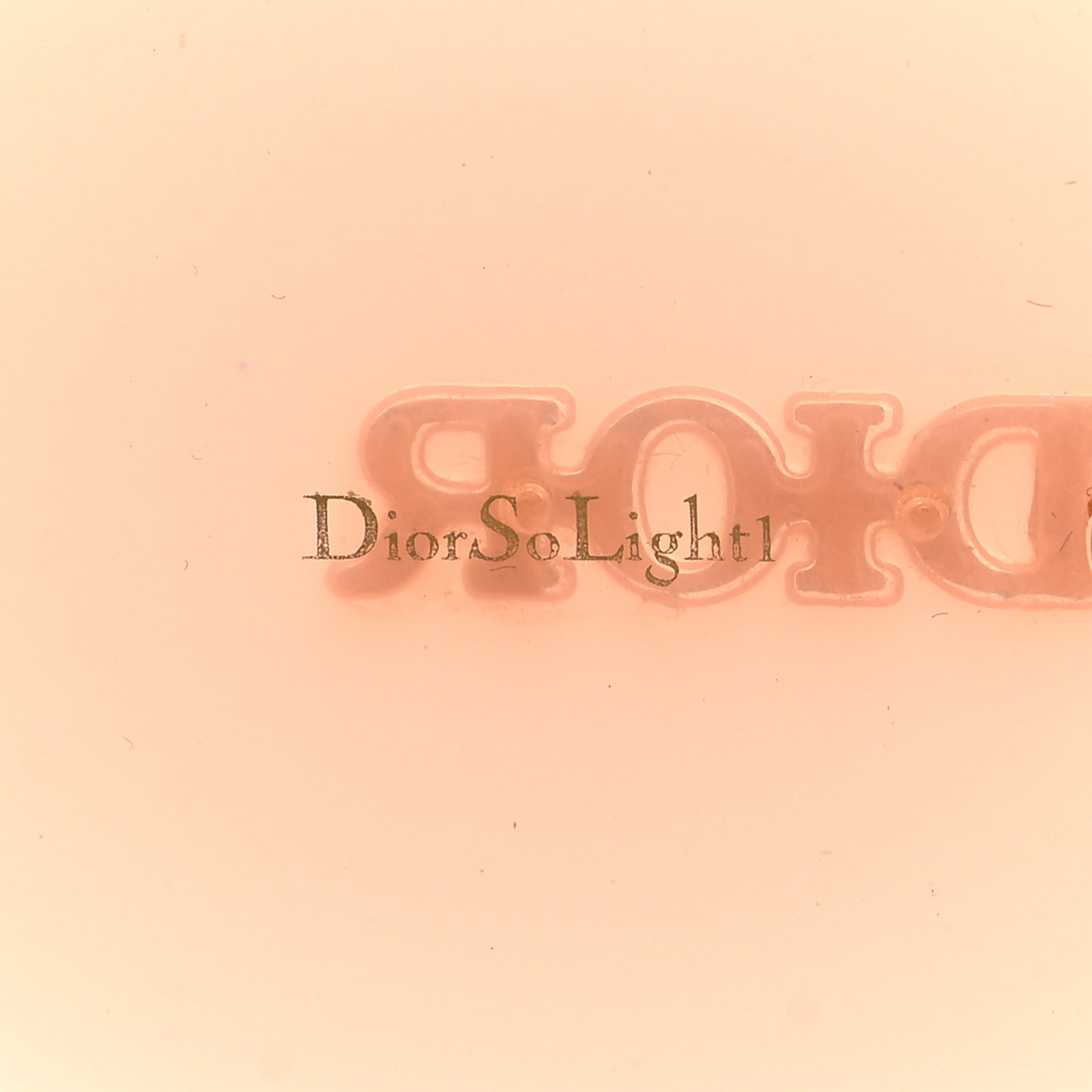 Acetate DiorSo Light 1 Shield Sunglasses Pink