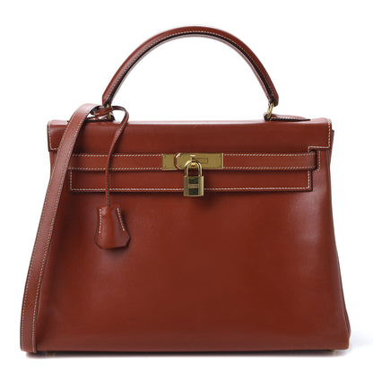 Hermes Box Kelly Retourne 32 Brique 1 of 14