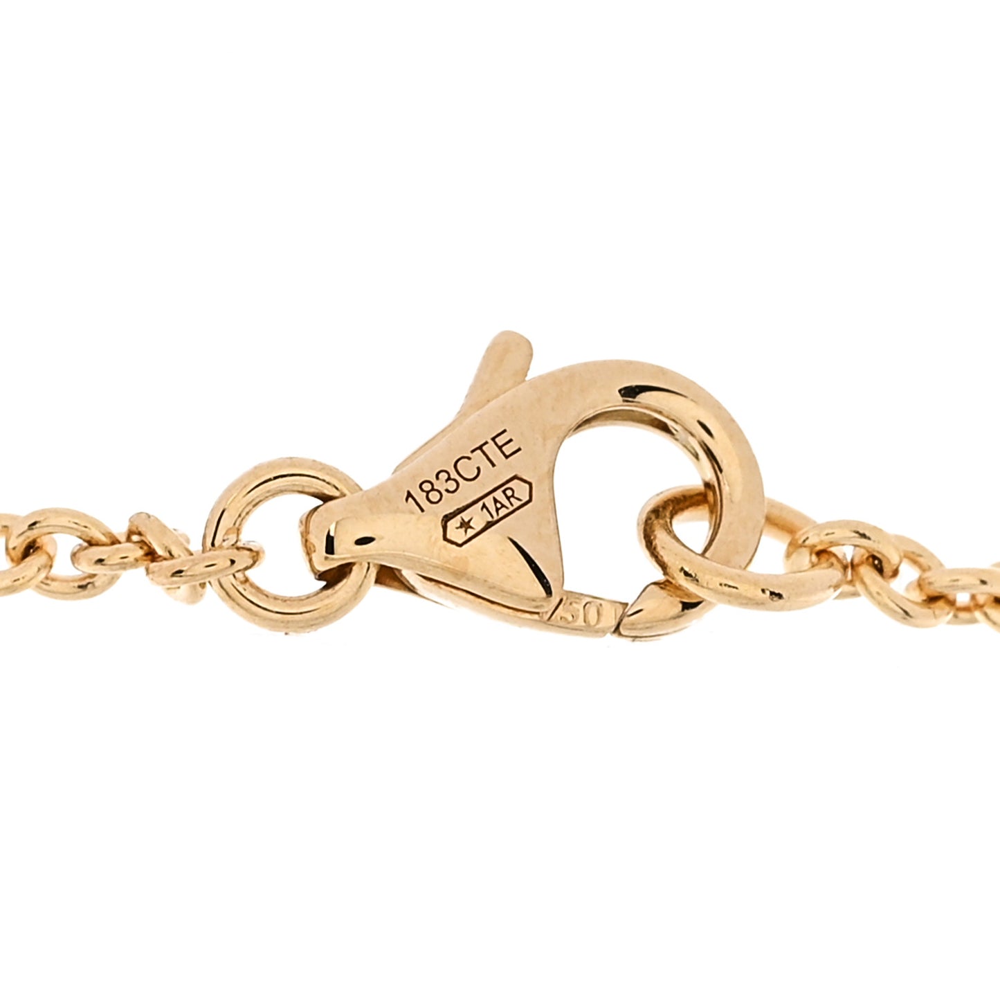 18K Yellow Gold Interlocking LOVE Bracelet