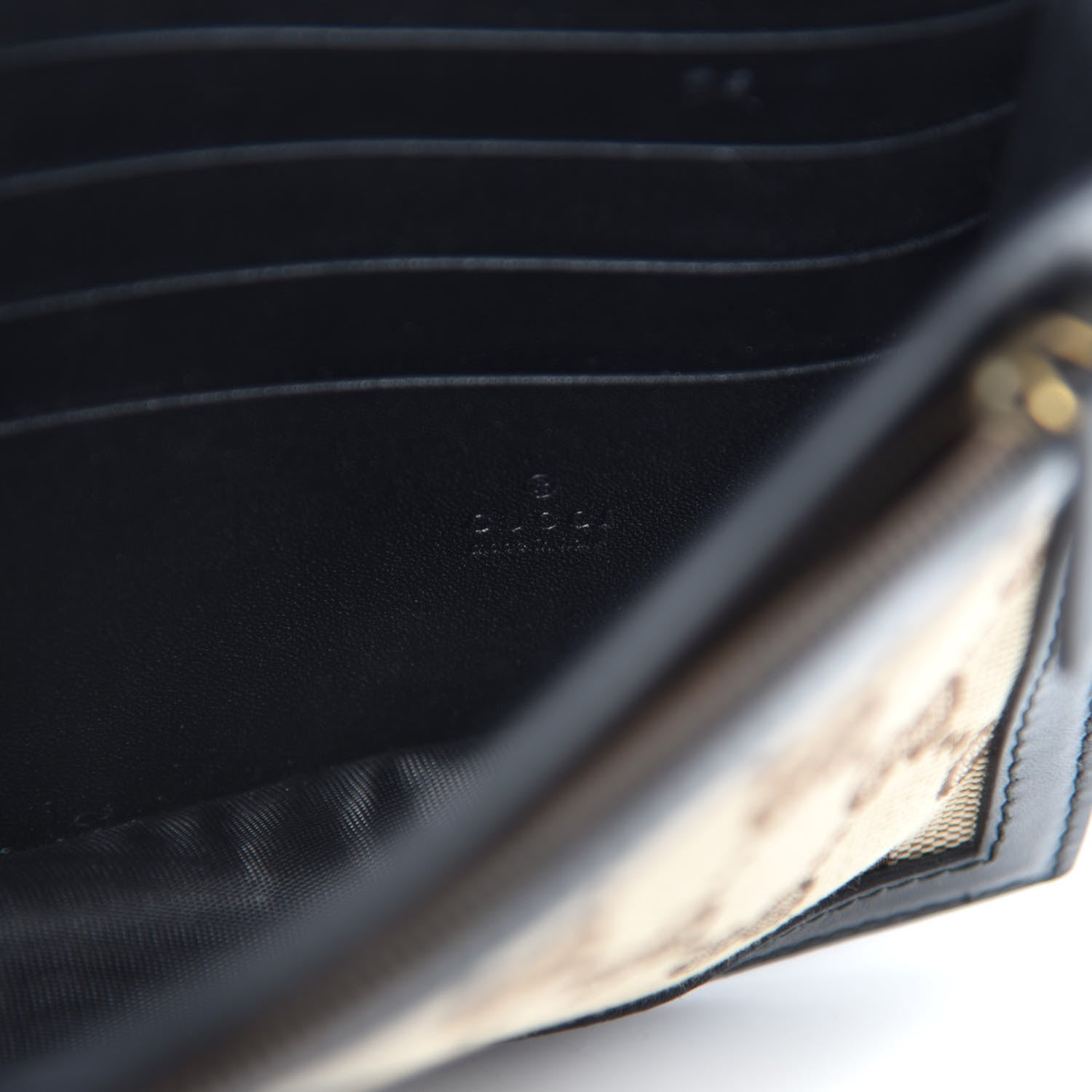 Gucci Monogram Lady Web Convertible Wallet Black 8 of 11