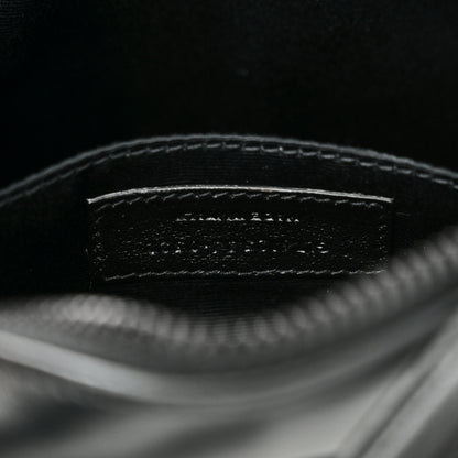 Saint Laurent Calfskin Matelasse Monogram Monochrome Lou Camera Bag Black 7 of 10