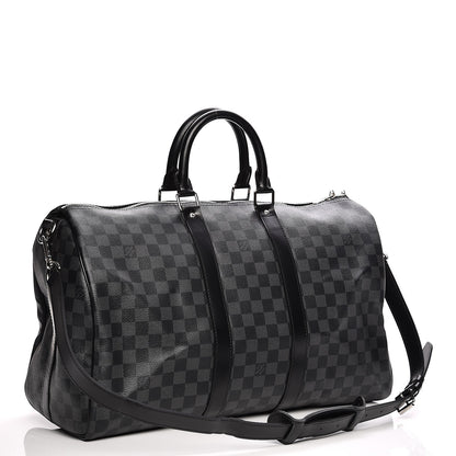 Louis Vuitton Damier Graphite Keepall Bandouliere 45 3 of 8