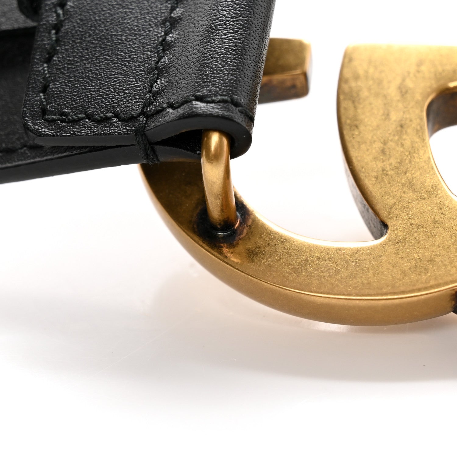 Gucci Calfskin Double G 40mm Belt 90 36 Black 7 of 9