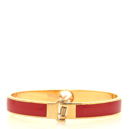 Fendi Enamel Metal F Is Fendi Bracelet M Red Gold 3 of 7
