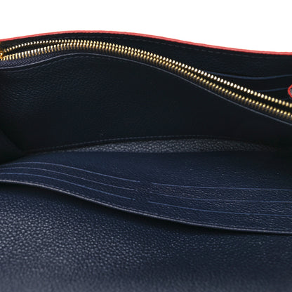 Louis Vuitton Empreinte Sarah Wallet NM Marine Rouge 6 of 9