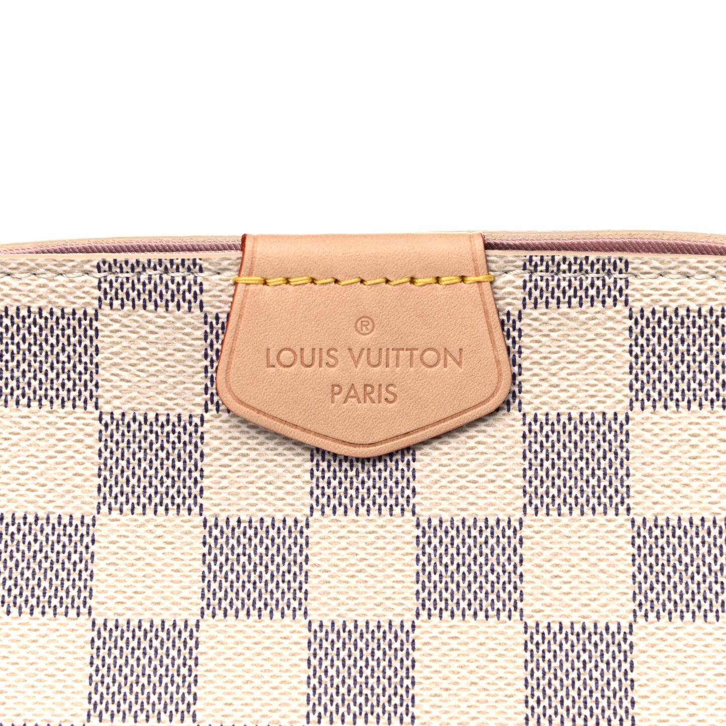 Damier Azur Graceful PM Rose Ballerine