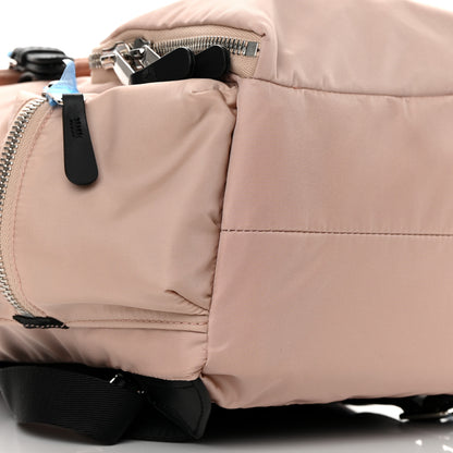 Burberry Nylon Logo Print Medium Rucksack Backpack Rose Beige 9 of 12