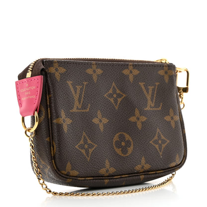 Louis Vuitton Monogram 2020 Christmas Animation Roller Coaster Mini Pochette Accessories Pivoine 3 of 7