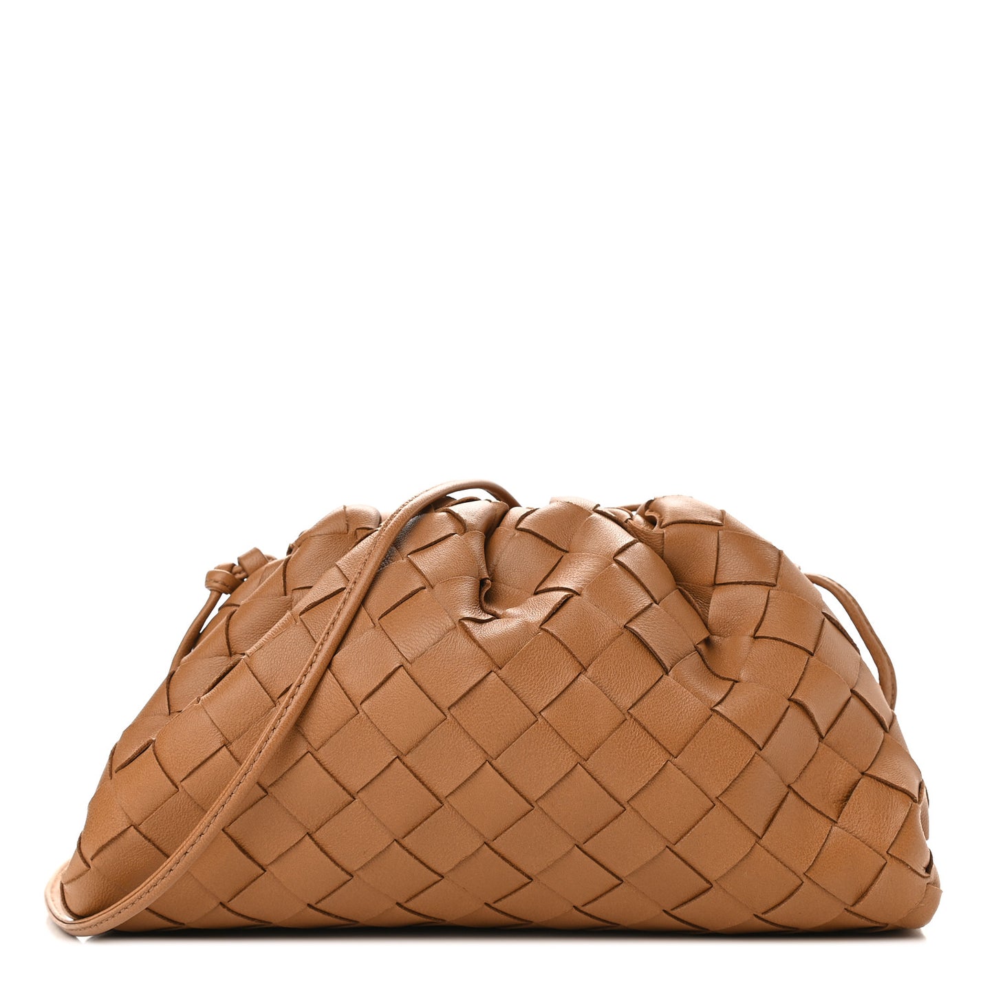 Nappa Intrecciato The Mini Pouch Carmel