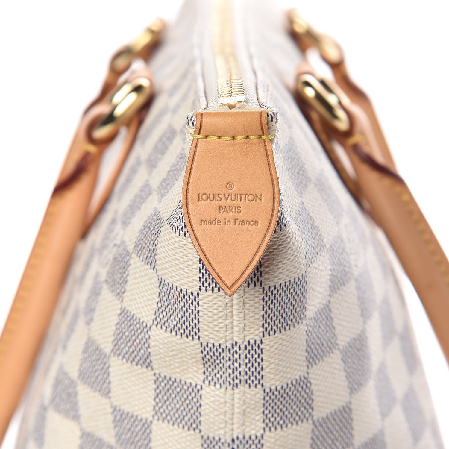 Louis Vuitton Damier Azur Saleya MM 8 of 10