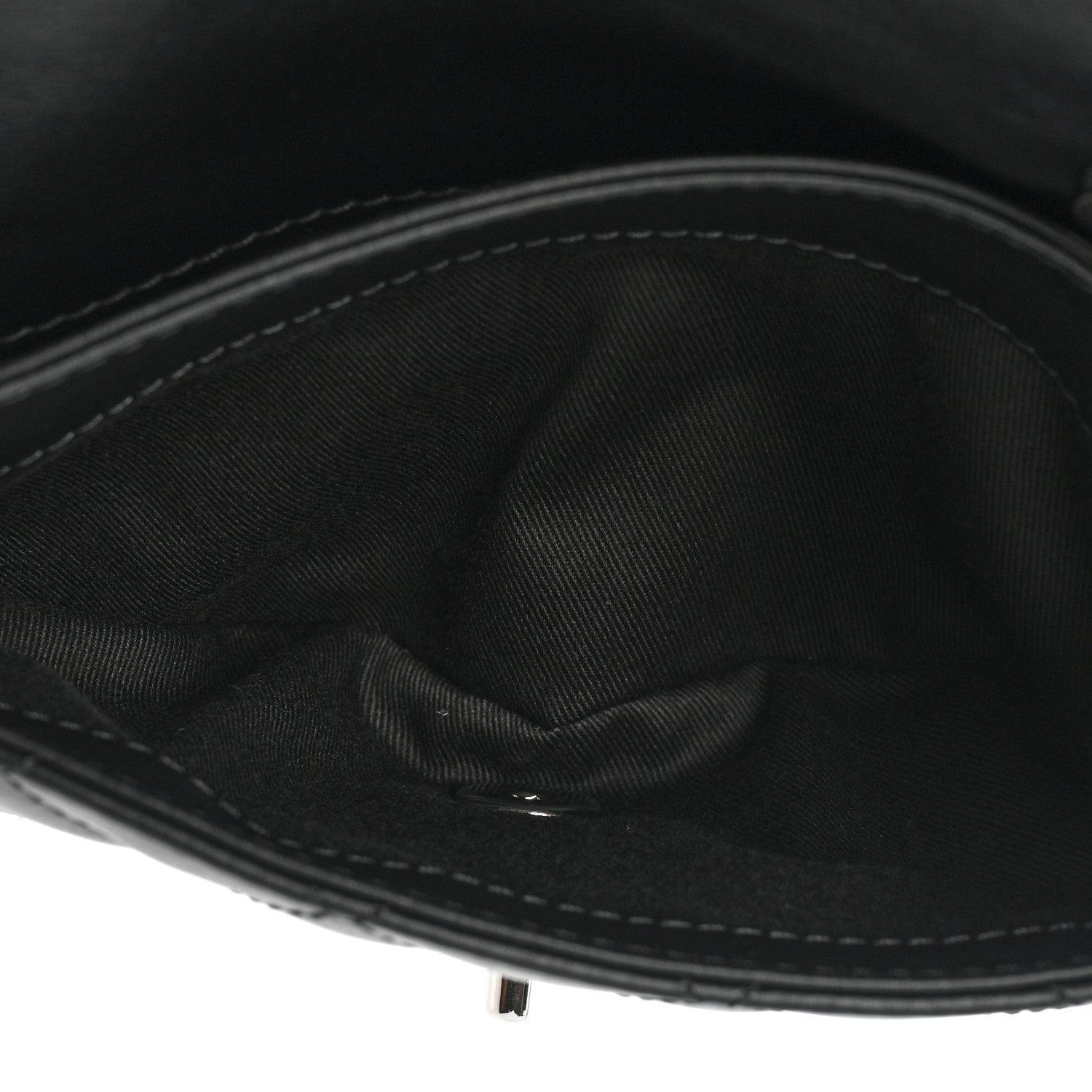 Chanel Calfskin Quilted CC Uniform Flap Belt Bag Black 6 of 9