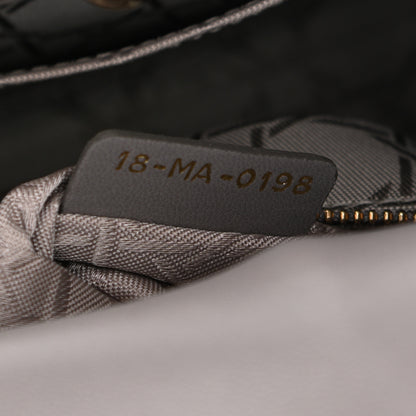 Christian Dior Lambskin Cannage Small Lucky Badges My Lady Dior Grey 14 of 19