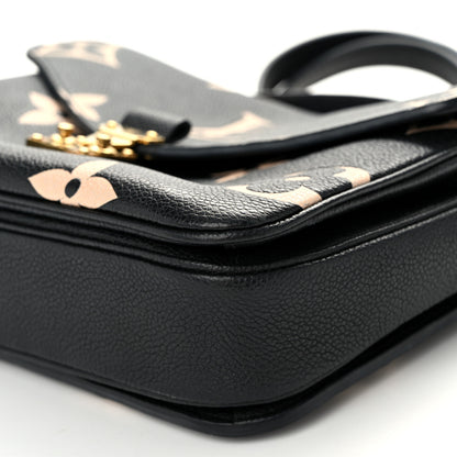 Louis Vuitton Empreinte Monogram Giant Pochette Metis Black Beige 9 of 10
