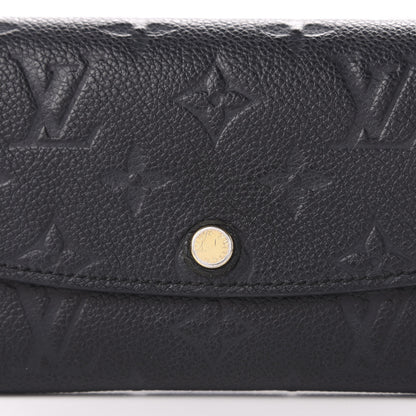 Louis Vuitton Empreinte Emilie Wallet Black Dune 9 of 10
