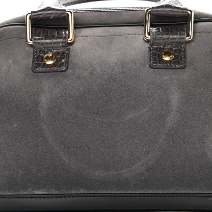 Louis Vuitton Havane Stamped Trunk Bowler PM Gray 13 of 16