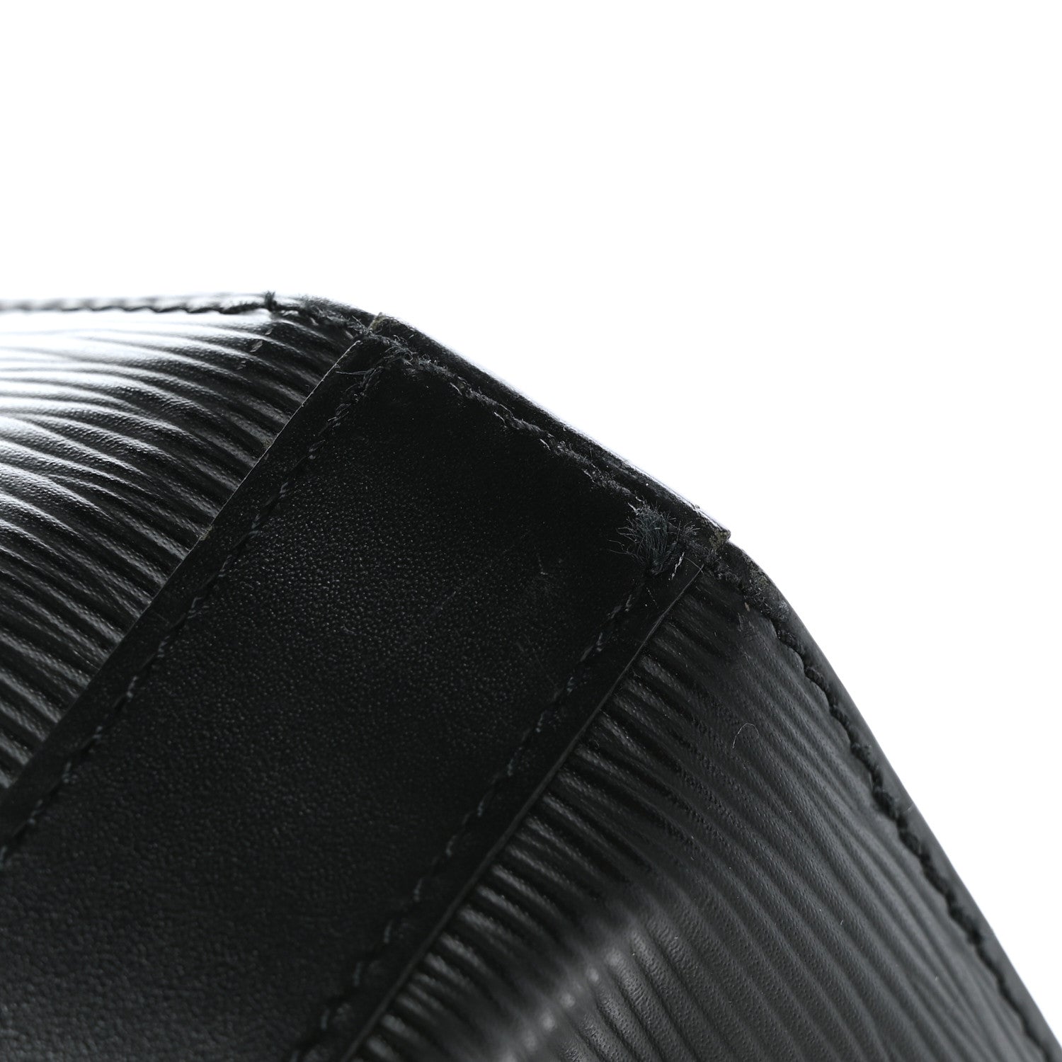 Louis Vuitton Epi Sac a Dos Drawstring Bag Black 9 of 9