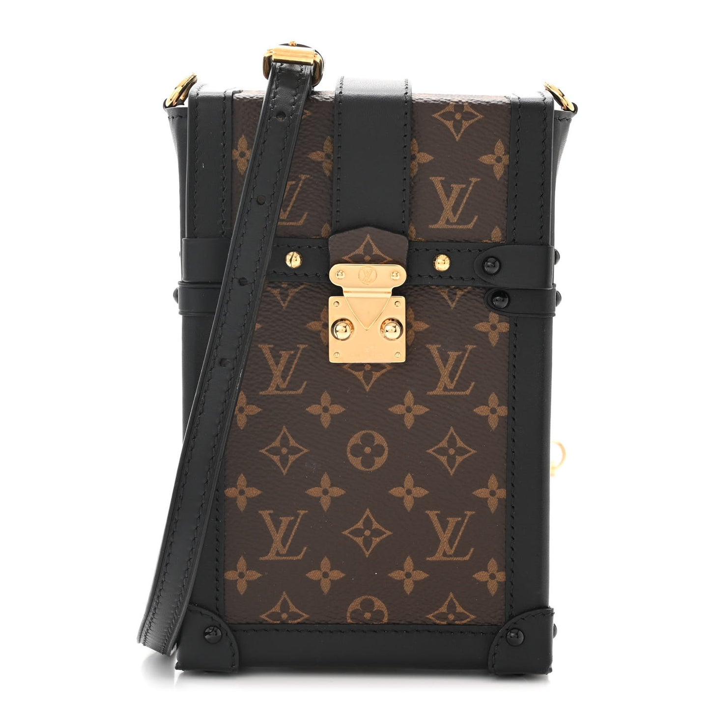 Monogram Pochette Trunk Verticale Black
