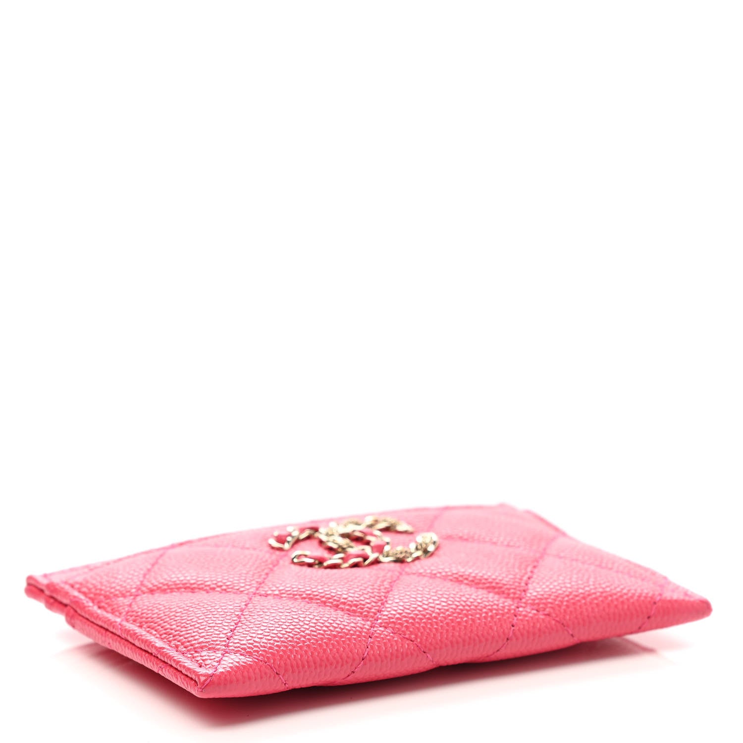 Chanel Caviar Quilted French New Wave Card Holder Rose 4 of 9