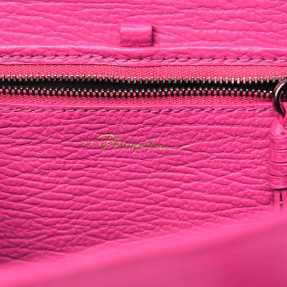 3.1 Phillip Lim 3.1 Textured Calfskin Mini Pashli Satchel Fuchsia 6 of 10