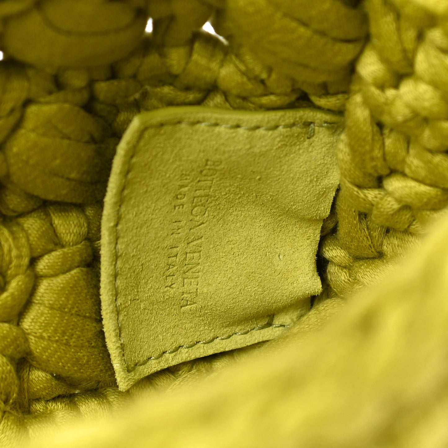 Jersey Crochet Shoulder Bag Kiwi