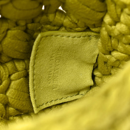 Bottega Veneta Jersey Crochet Shoulder Bag Kiwi 6 of 9