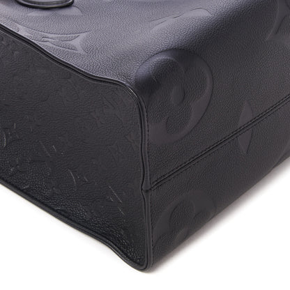 Louis Vuitton Empreinte Monogram Giant Onthego MM Black 6 of 8