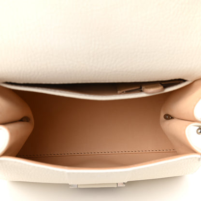 Delvaux Grained Calfskin Mini Brillant Satchel Ivory 4 of 8