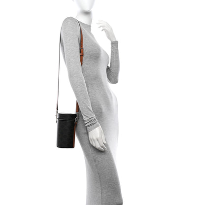 Celine Triomphe Canvas Vertical Cylinder Bag Tan 2 of 10