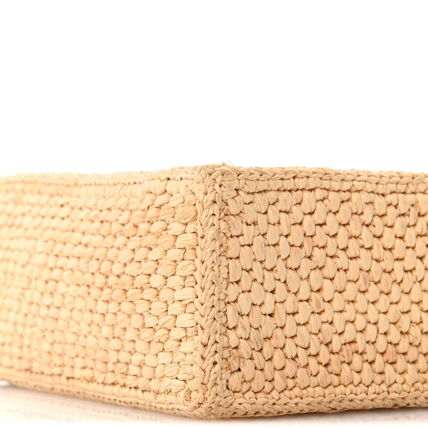 Loewe Raffia Paula's Ibiza Small Font Tote Natural Tan 8 of 9