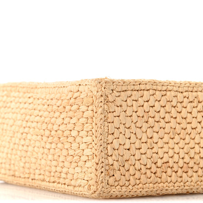 Loewe Raffia Paula's Ibiza Small Font Tote Natural Tan 8 of 9