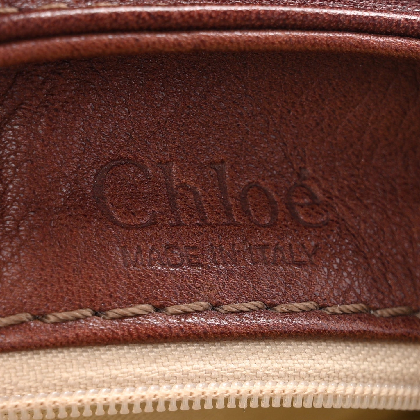 Calfskin Medium Paddington Satchel Chocolate
