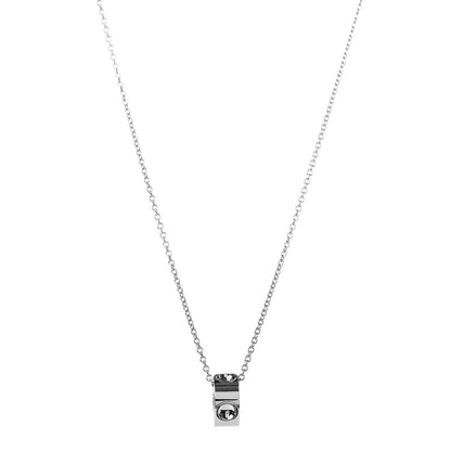 Louis Vuitton 18K White Gold Empreinte Pendant Necklace 1 of 5