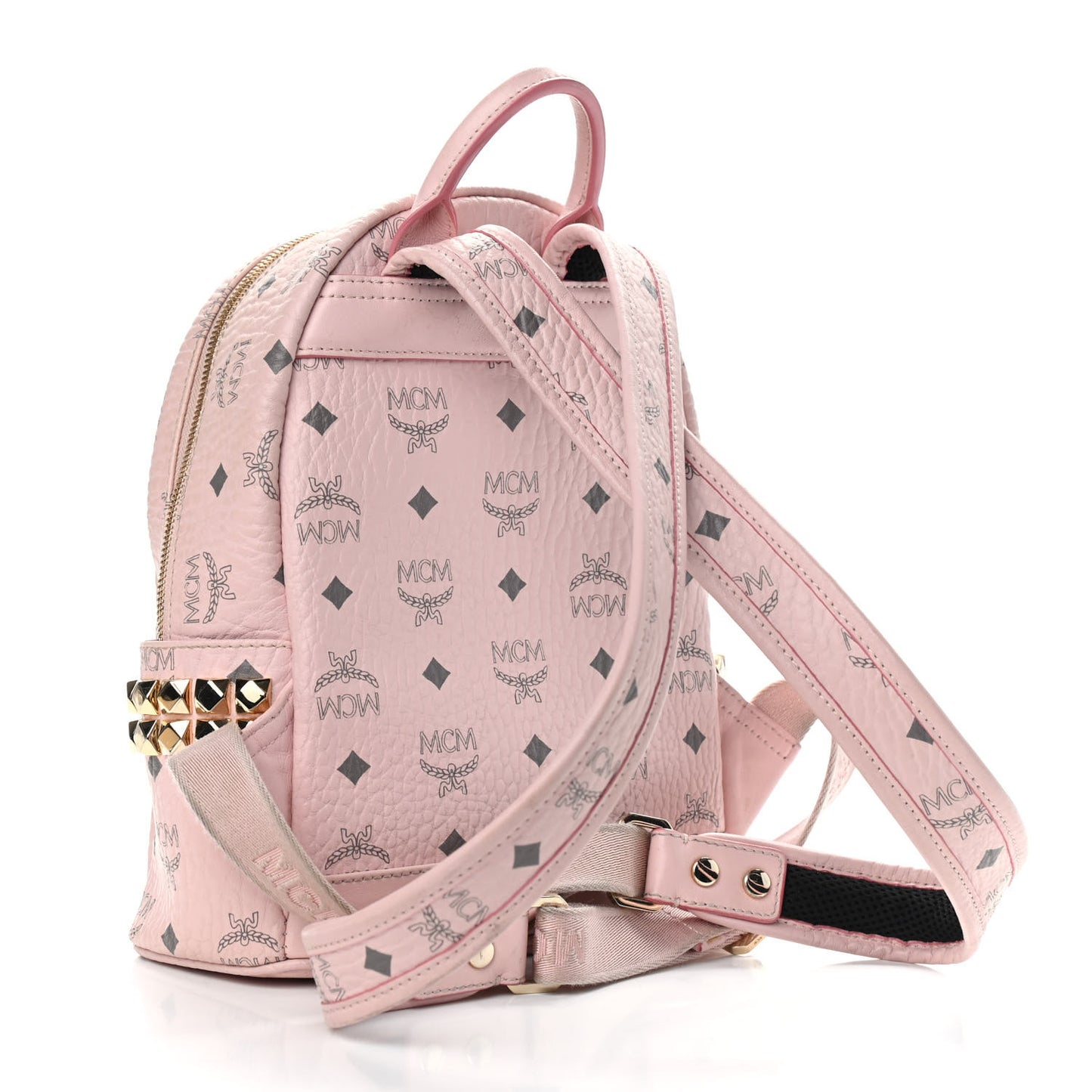 Visetos Side Stud Mini Stark Backpack Pink