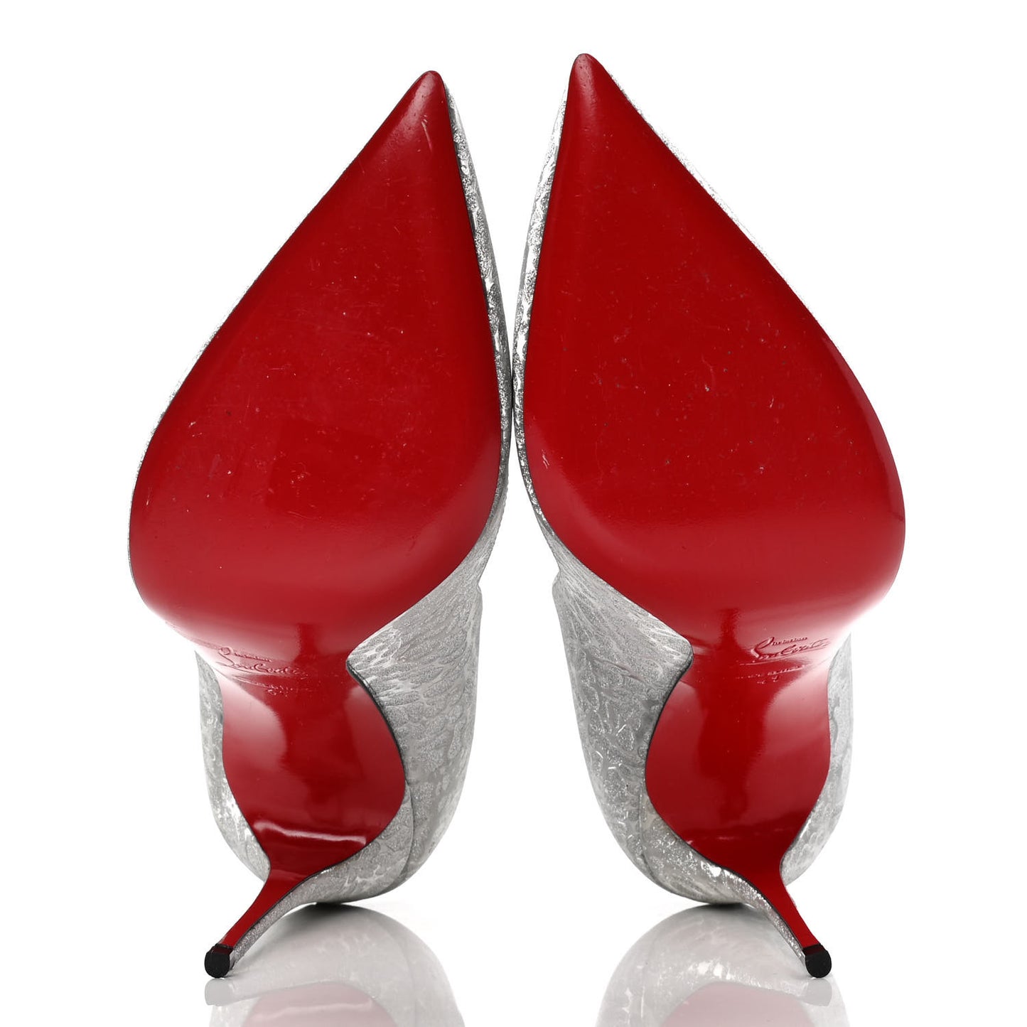 Glitter Specchio Hot Chick 100 Pumps 41 Silver