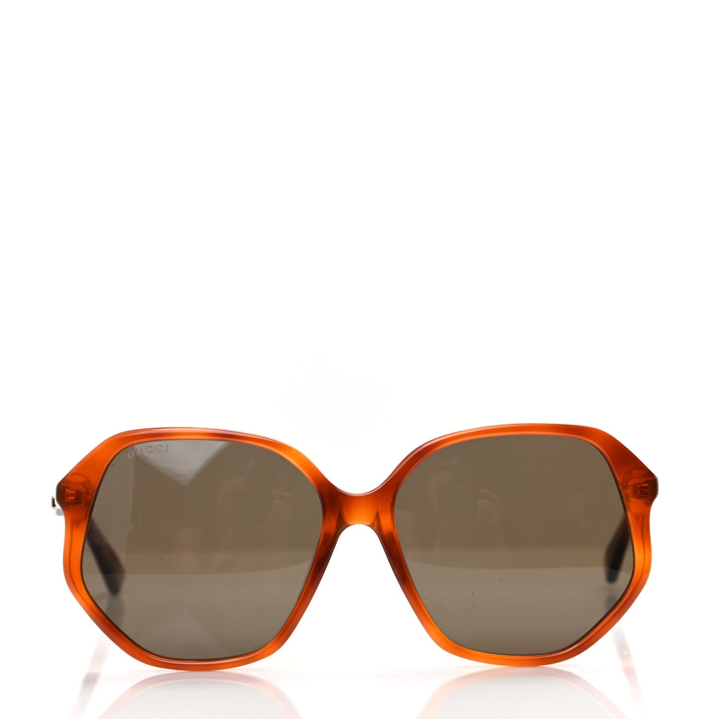 Acetate Round Sunglasses GG0258SA Tortoise