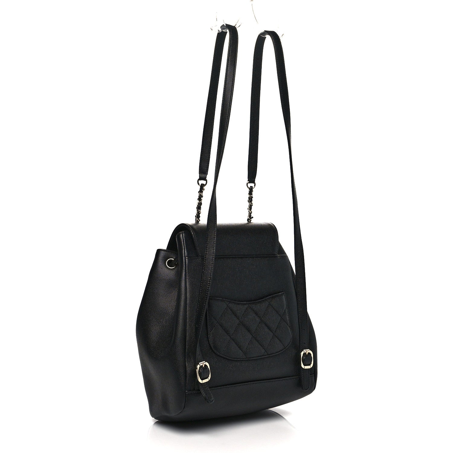 Chanel Caviar Quilted Business Affinity Backpack Black 3 of 10