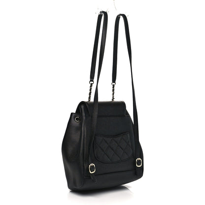 Chanel Caviar Quilted Business Affinity Backpack Black 3 of 10
