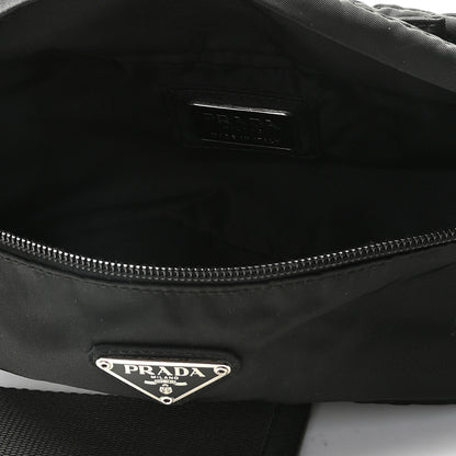 Prada Tessuto Nylon Montagna Belt Bag Black 9 of 11
