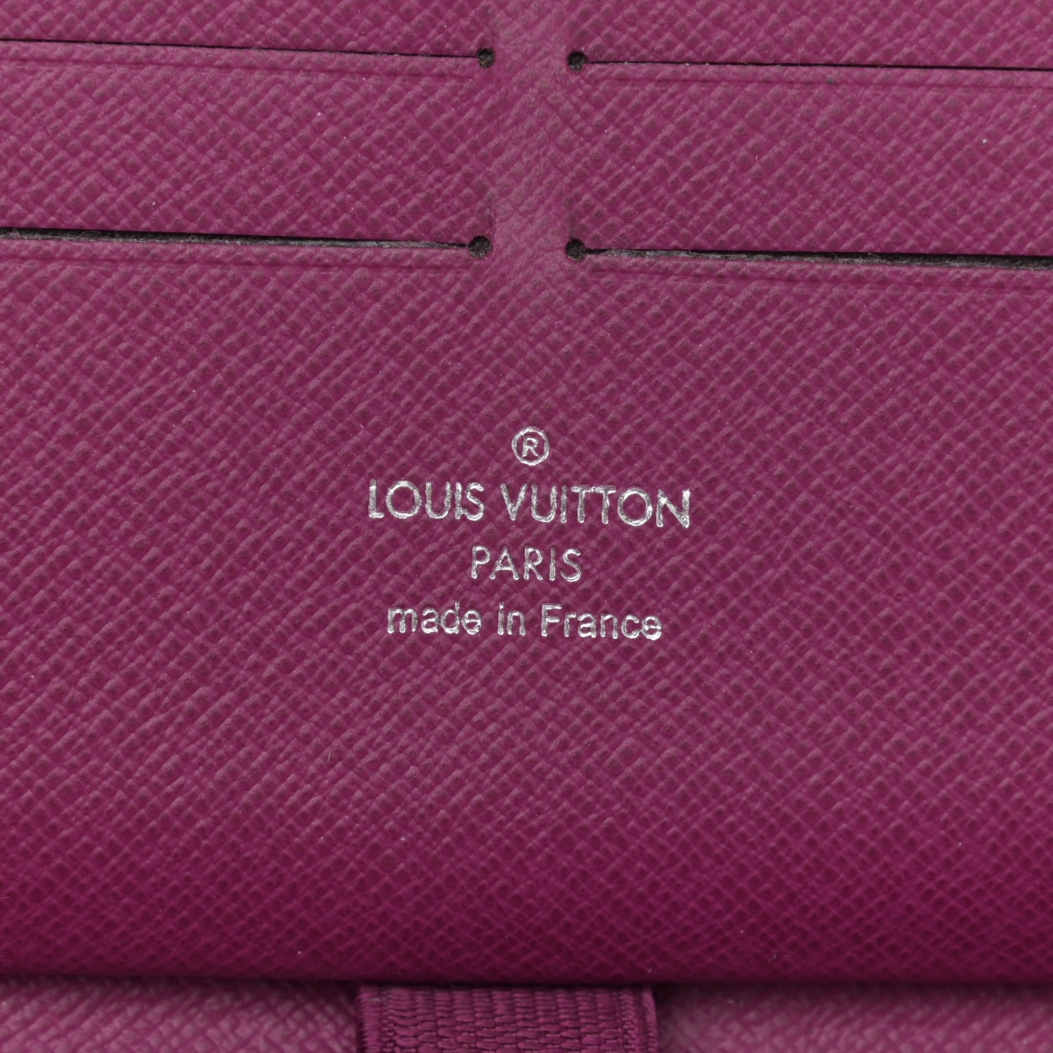 Louis Vuitton Epi Zippy Organizer Wallet Cassis 7 of 8