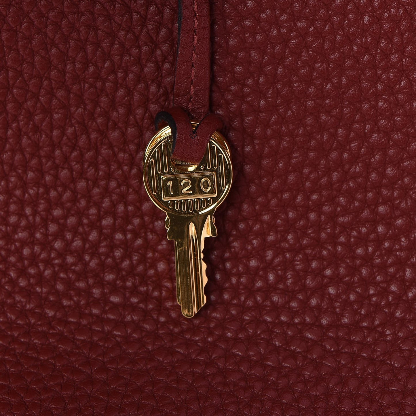 Togo Horseshoe Bi-Color Birkin 35 Rouge H Bougainvillea
